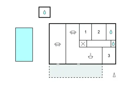 Maison 180 m² avec piscine chauffée à Marguerittes : photo 22