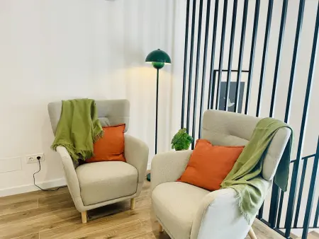 Appartement rénové style nordique, balcon jardin - Nerja : photo 2