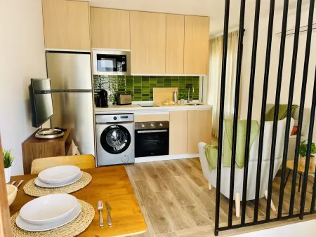 Appartement rénové style nordique, balcon jardin - Nerja : photo 5