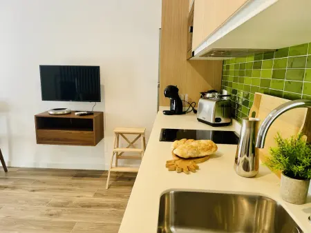 Appartement rénové style nordique, balcon jardin - Nerja : photo 7