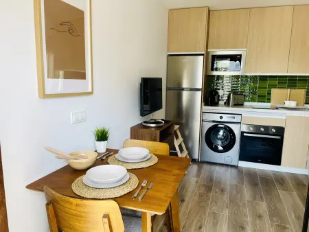 Appartement rénové style nordique, balcon jardin - Nerja : photo 9