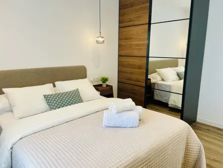 Appartement rénové style nordique, balcon jardin - Nerja : photo 13