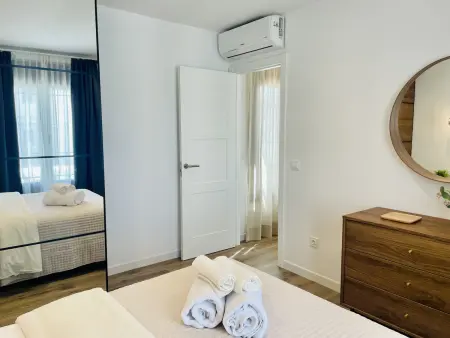 Appartement rénové style nordique, balcon jardin - Nerja : photo 16