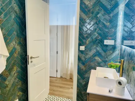 Appartement rénové style nordique, balcon jardin - Nerja : photo 17