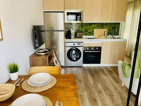 Appartement rénové style nordique, balcon jardin - Nerja : photo 21