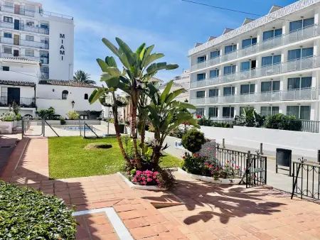 Appartement rénové style nordique, balcon jardin - Nerja : photo 27