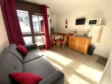 Studio 20 m² au pied des pistes - Morillon 1100 : photo 1