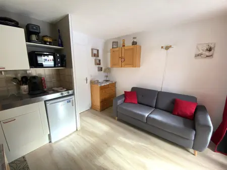 Studio 20 m² au pied des pistes - Morillon 1100 : photo 7