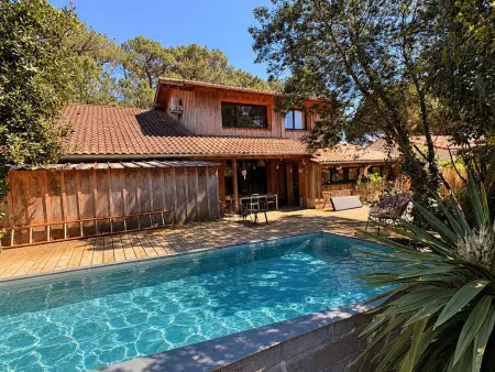 Location villa à Lège Cap Ferret, Villa bois, animaux OK - 8 pers.