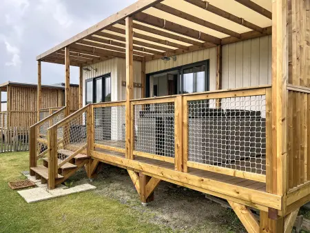 Location chalet à Saint Pair sur Mer, Beach house - 6 pers, piscine et WiFi