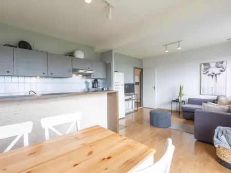 Appartement avec terrasse et vue, Middelkerke, lit double : photo 3