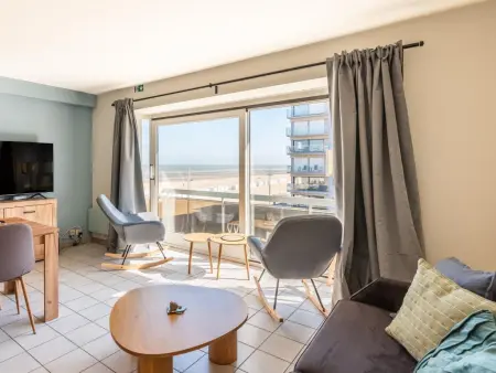 Appartement vue mer, 2 chambres, plage à pied à Koksijde : photo 2