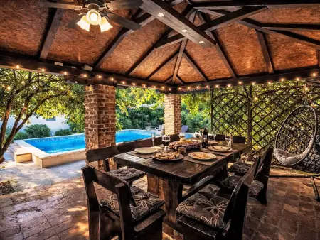 Casa Sole : maison 6 pers. piscine chauffée à Bokordici : photo 22