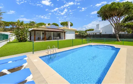 Maison 8 pers. avec piscine à Roche, près de Conil