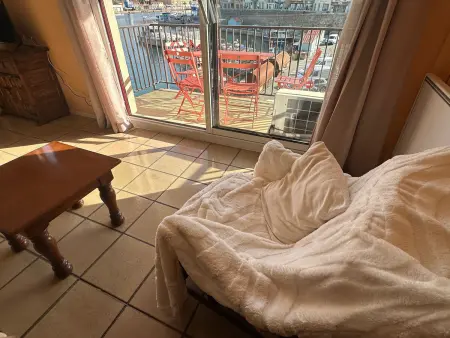 Appartement vue port, balcon sud - Port-Vendres : photo 11