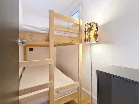 Les Menuires - Appart confort 6 pers, 2 pièces, WiFi, balcon : photo 6