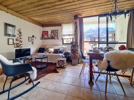 Les Menuires - Appart confort 6 pers, 2 pièces, WiFi, balcon : photo 12