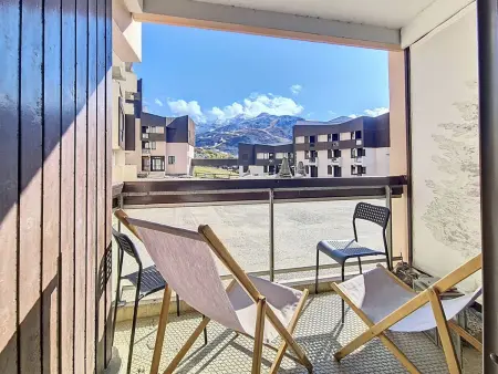 Les Menuires - Appart confort 6 pers, 2 pièces, WiFi, balcon : photo 14