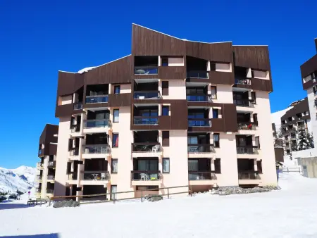 Les Menuires - Appart confort 6 pers, 2 pièces, WiFi, balcon : photo 15