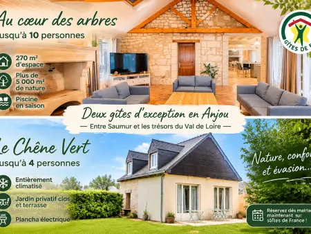 Le Chêne Vert - Gîte climatisé 4 pers. Saumur : photo 19