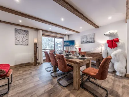 Appartement 120m² Courchevel 1850 - 8 pers, 3 balcons : photo 5