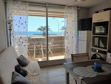Appartement face mer avec terrasse, clim et parking : photo 5