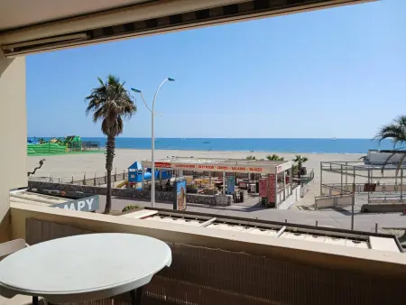 Appartement face mer avec terrasse, clim et parking : photo 6