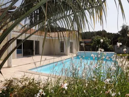Villa avec piscine et climatisation - 8 pers., Villa 8 personnes à Vielle Saint Girons - Photo 4