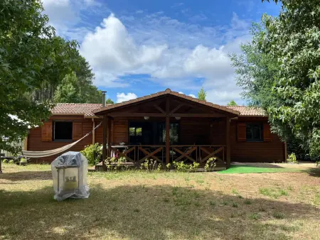 Location chalet à Vielle Saint Girons, Chalet familial, vue forêt - 6 pers.