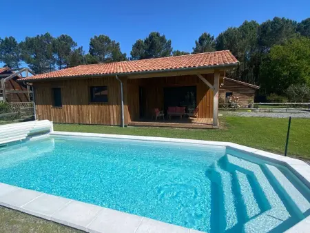 Villa avec piscine, WIFI - 8 pers., Villa 8 personnes à Vielle Saint Girons - Photo 2