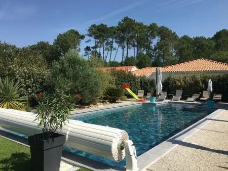 Location villa à Vielle Saint Girons, Villa avec piscine et animaux permis - 10 pers.