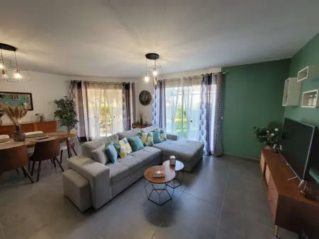 Villa avec piscine et animaux permis - 10 pers., Villa 10 personnes à Vielle Saint Girons - Photo 4