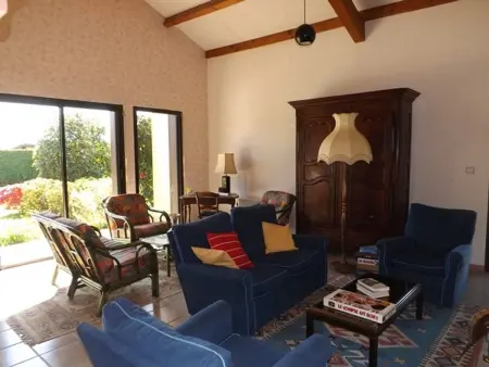 Villa paisible avec piscine, animaux admis - 8 pers. - Photo 7