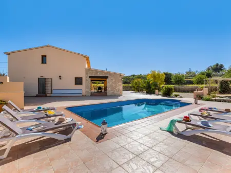 Villa rustique 8 pers, piscine 8x4m, 4 chambres à Benissa : photo 3