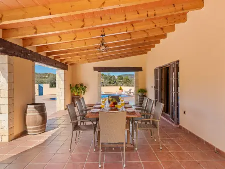 Villa rustique 8 pers, piscine 8x4m, 4 chambres à Benissa : photo 13