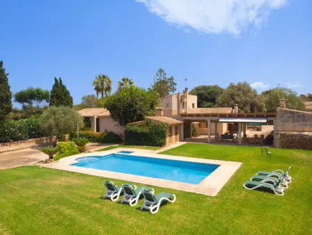 Location gite à Santa Margalida, Finca rurale piscine et clim - 6 pers.