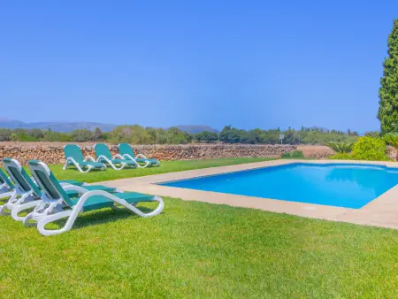 Gîte rural 6 pers. piscine privée à Santa Margalida : photo 4