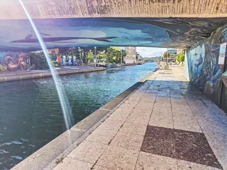 Apt Nautica avec terrasse et vue port à Fréjus : photo 28
