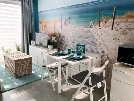 Location appartement à Middelkerke, Studio moderne avec vue sur la montagne à Middelkerke 28 m²