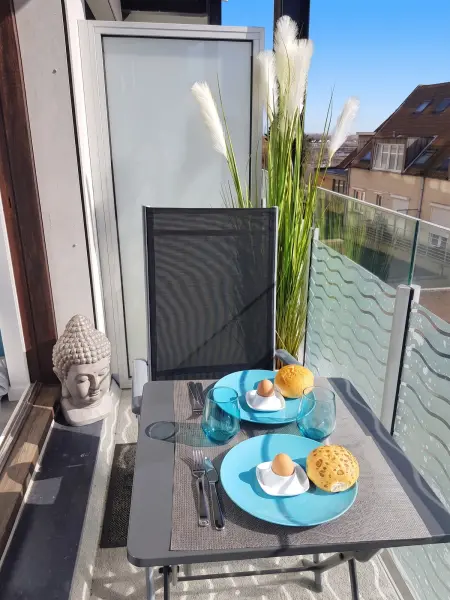 Studio 28 m² avec balcon et vue montagne à Middelkerke : photo 16