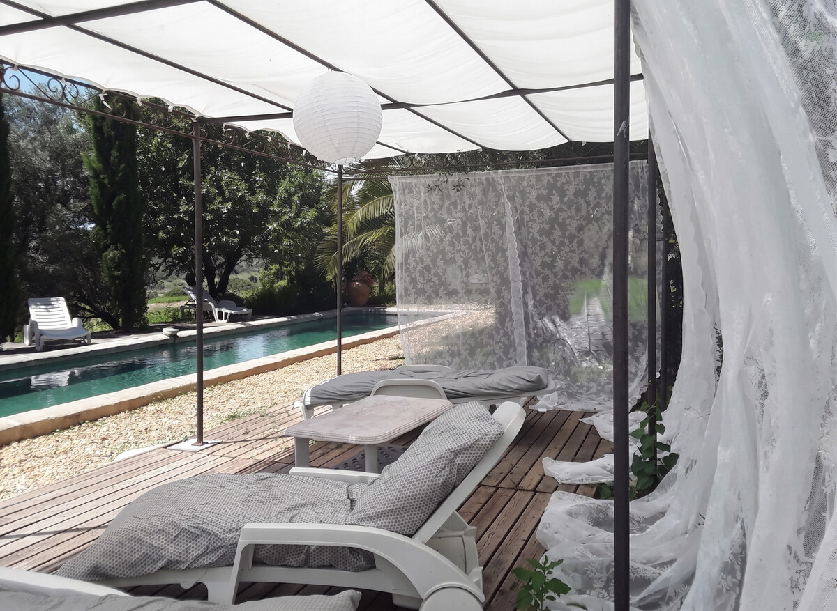 Maison 8 pers. avec piscine privée à Gabian - Photo 7