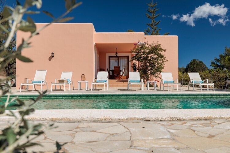 Villa Miquela à Sant Carles : piscine et vue mer - Photo 1
