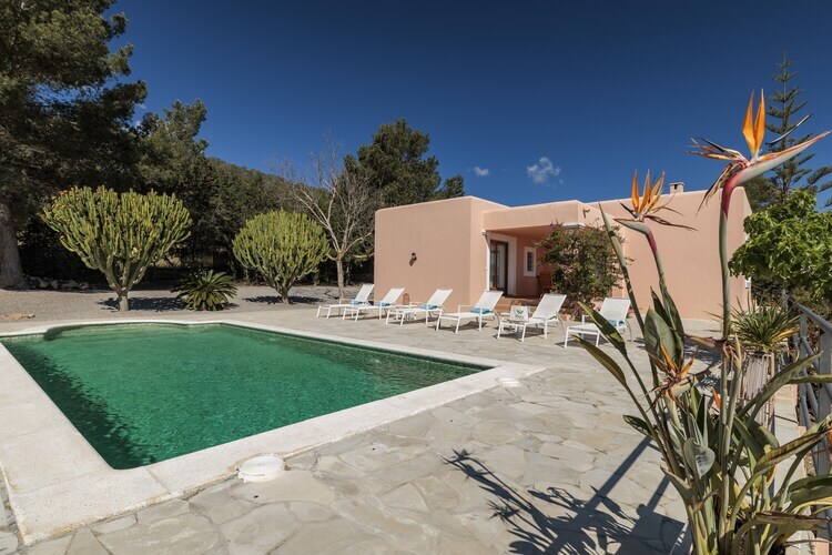 Villa Miquela à Sant Carles : piscine et vue mer - Photo 8
