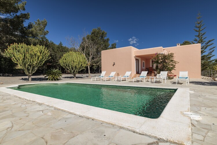 Villa Miquela à Sant Carles : piscine et vue mer - Photo 9