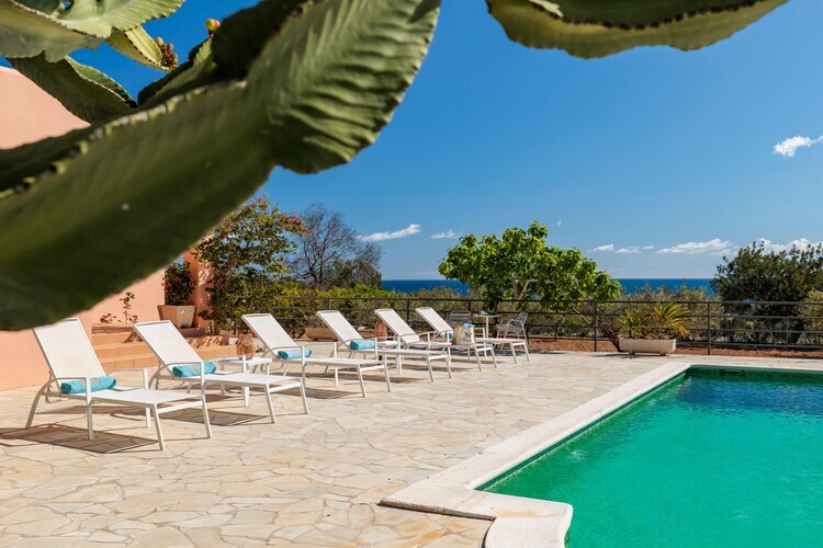 Villa Miquela à Sant Carles : piscine et vue mer - Photo 11