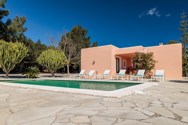 Villa Miquela à Sant Carles : piscine et vue mer - Photo 13