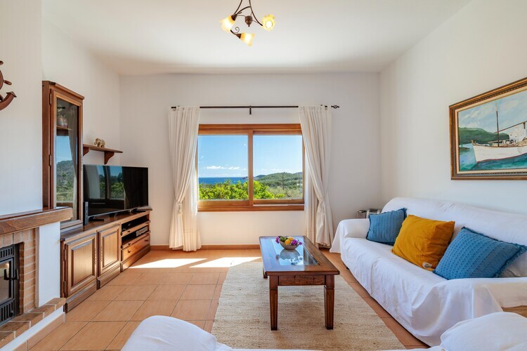 Villa Miquela à Sant Carles : piscine et vue mer - Photo 16