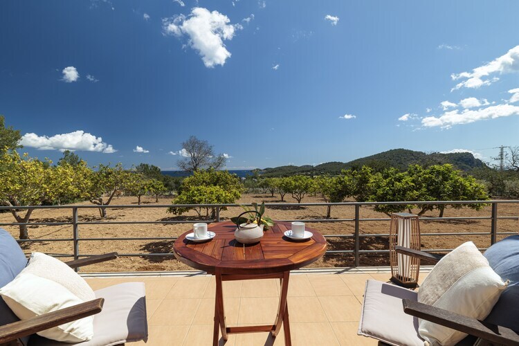 Villa Miquela à Sant Carles : piscine et vue mer - Photo 33
