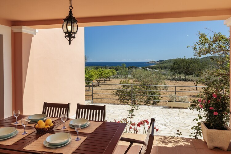 Villa Miquela à Sant Carles : piscine et vue mer - Photo 38