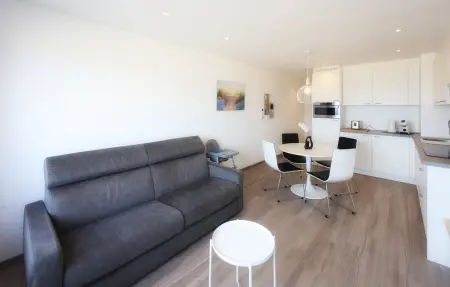 Appartement vue mer avec balcon sur la plage à Ostende : photo 3
